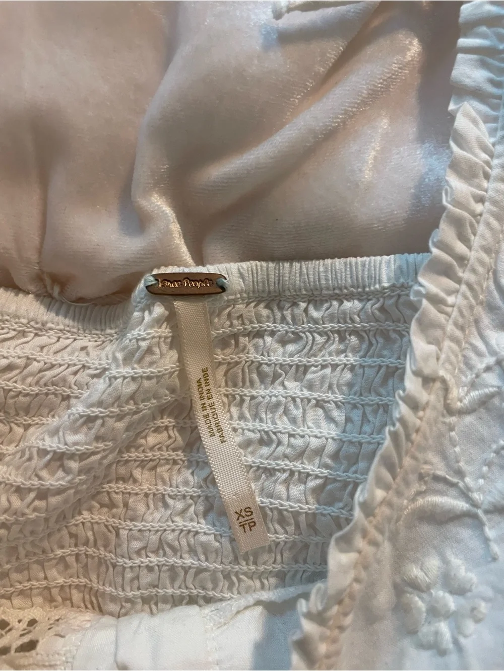 Free People Kerry Tank in Optic White